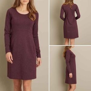Duluth Trading Co. Wearwithall Ponte Knit Long Sleeve Dress
